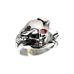 RGRS011 One Eye Ring-Red (SS)