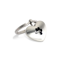 SHPH001 Dog Heart Charm (SS)