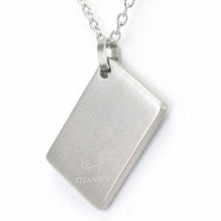 PDTT005 Tag Pendant Brushed...