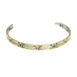 BRLT001 Two Tone Bracelet (Ti)