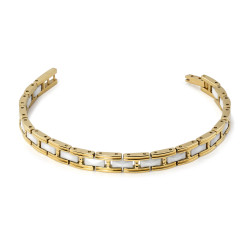 Athena Bracelet White&Gold...