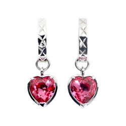 ERSW001 Heart Earrings (S925)